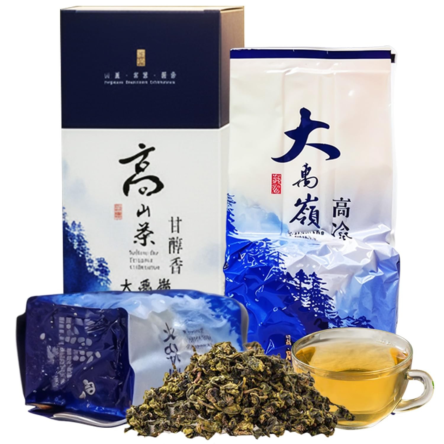 Oolong Loose Leaf Tea from Taiwan Alishan District – High Mountain Premium Qu…
