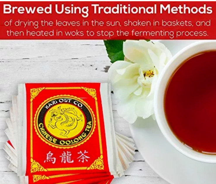 100 Ct Premium Chinese Oolong Tea Bag