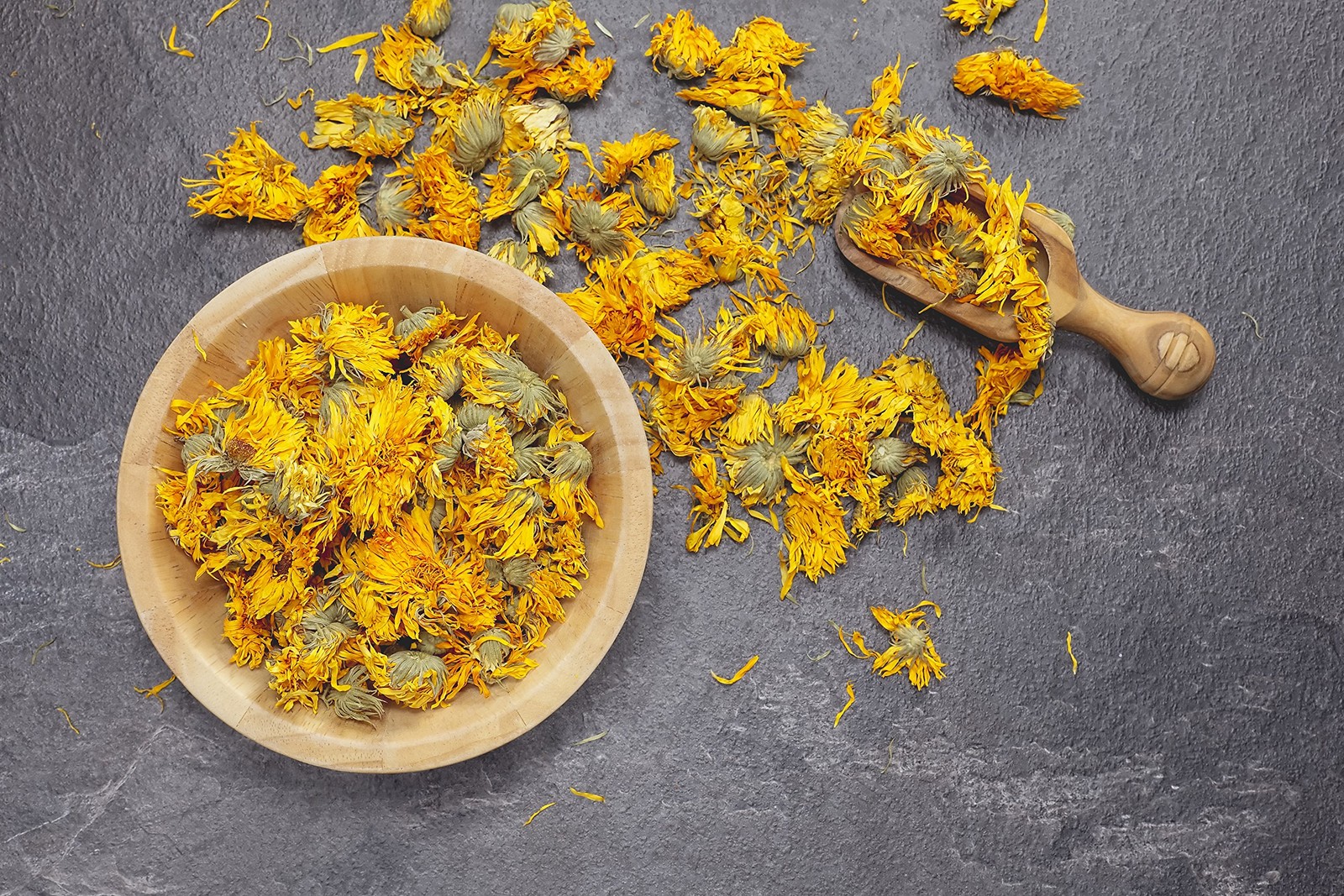 Calendula Tea 1LB (16Oz) 100% CERTIFIED Organic Whole Flower Herbal Tea (Cale…