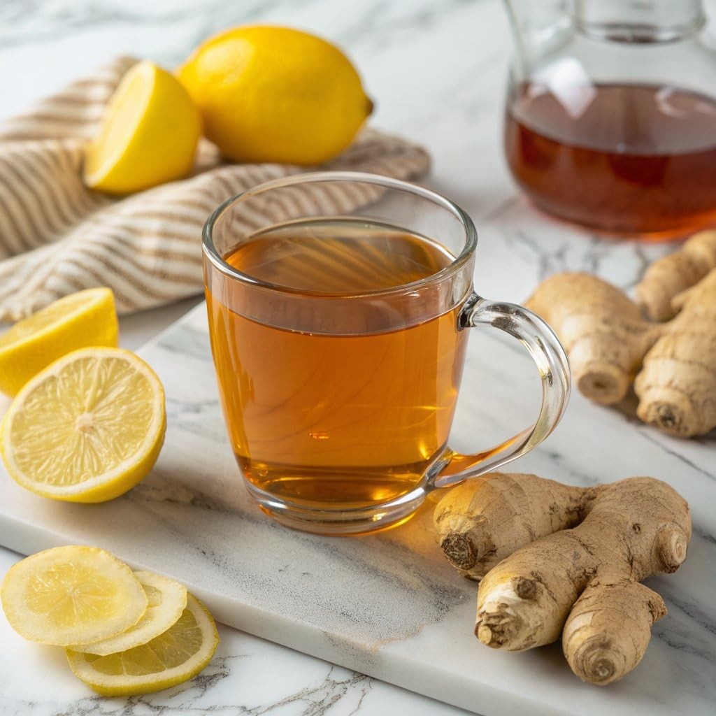 Ginger Root Herbal Tea – Caffeine Free, 50 Tea Bags
