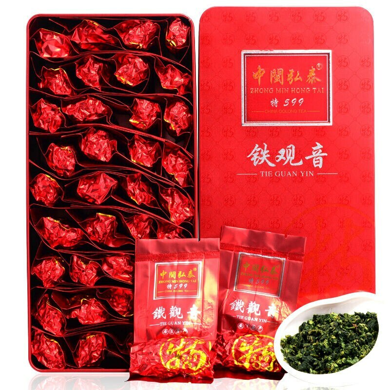 599 Strong Aroma Flavor Premium Anxi TieGuanYin Tie Guan Yin Tea Oolong Tea 250g