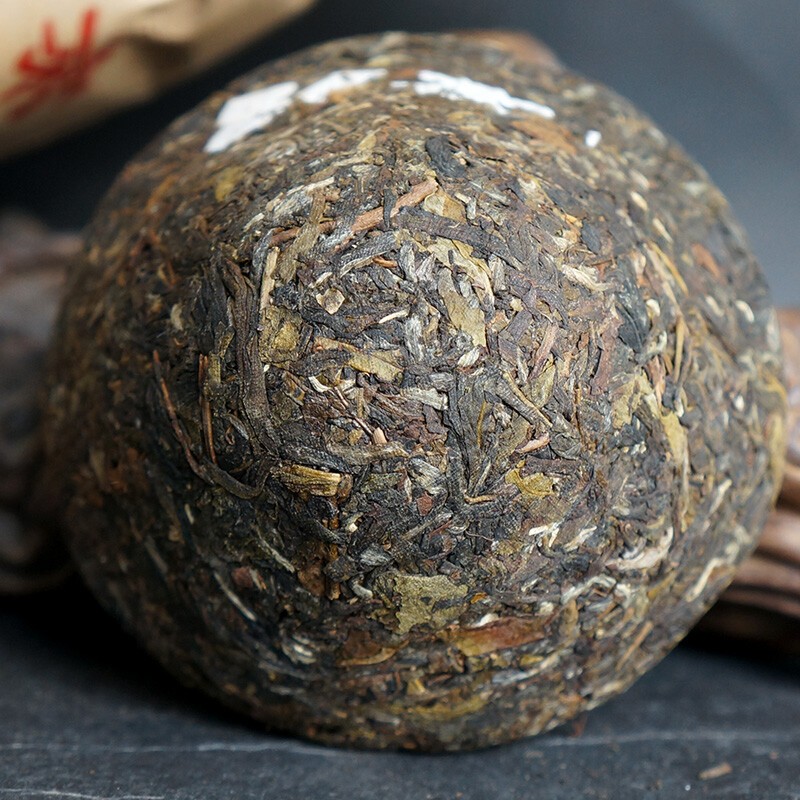 Xiaguan Holy Flame Tibetan Jincha Mushroom Shaped Puer Tea 2016 Raw Pu’er 250g