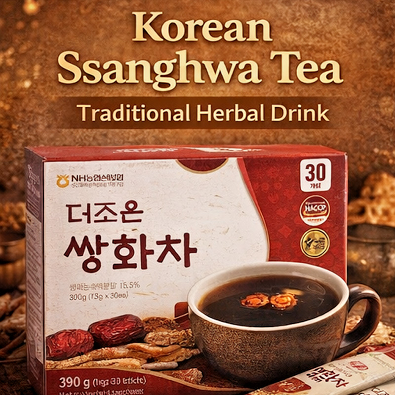 Korean Ssanghwa Drink 390g Herbal Extract Jujube Cinnamon Beverage