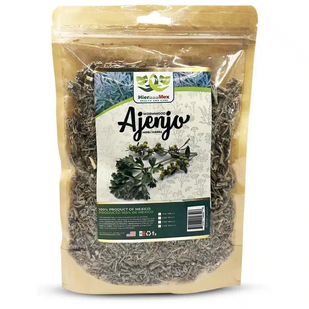 Ajenjo Te Herbal 4 Oz., Wormwood Herbal Tea 4 oz.-113g HierbasMex