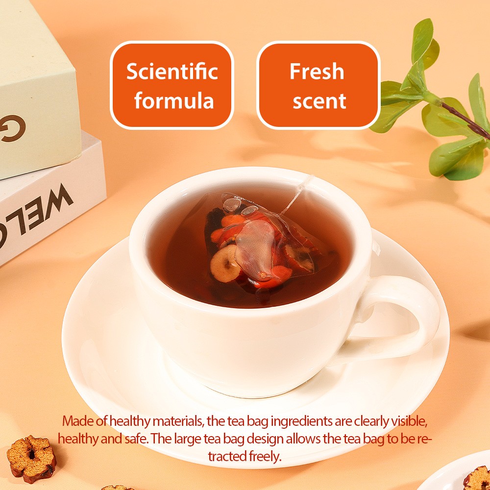 Ginseng Five Treasures Tea – Improve kidney deficiency, impotence, etc. – 150g