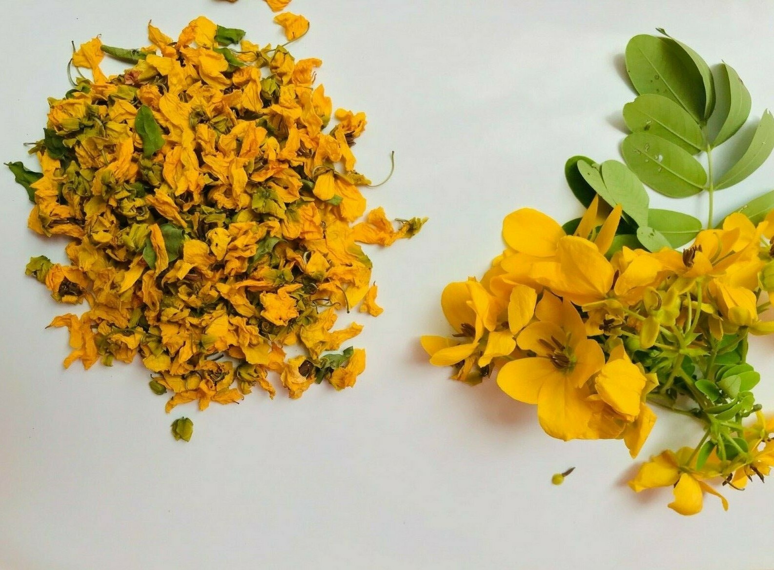 RANAWARA MAL Natural HERBAL Flower CASSIA AURICULATA 100% CEYLON Ayurveda 200g