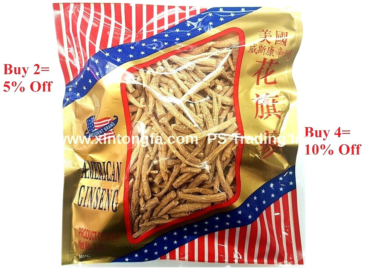 Hand Selected American Ginseng Prongs 6-7 Years 美國花旗蔘肶 剪口 (4oz/8oz/16oz)