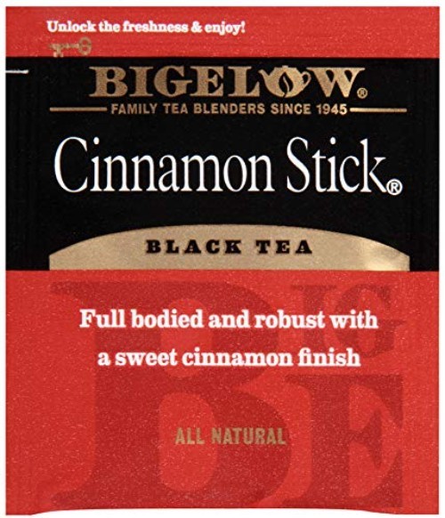 Bigelow Ginger Cinnamon Black Tea Bags – Perfect Coffee Substitute, 28 Count x 6