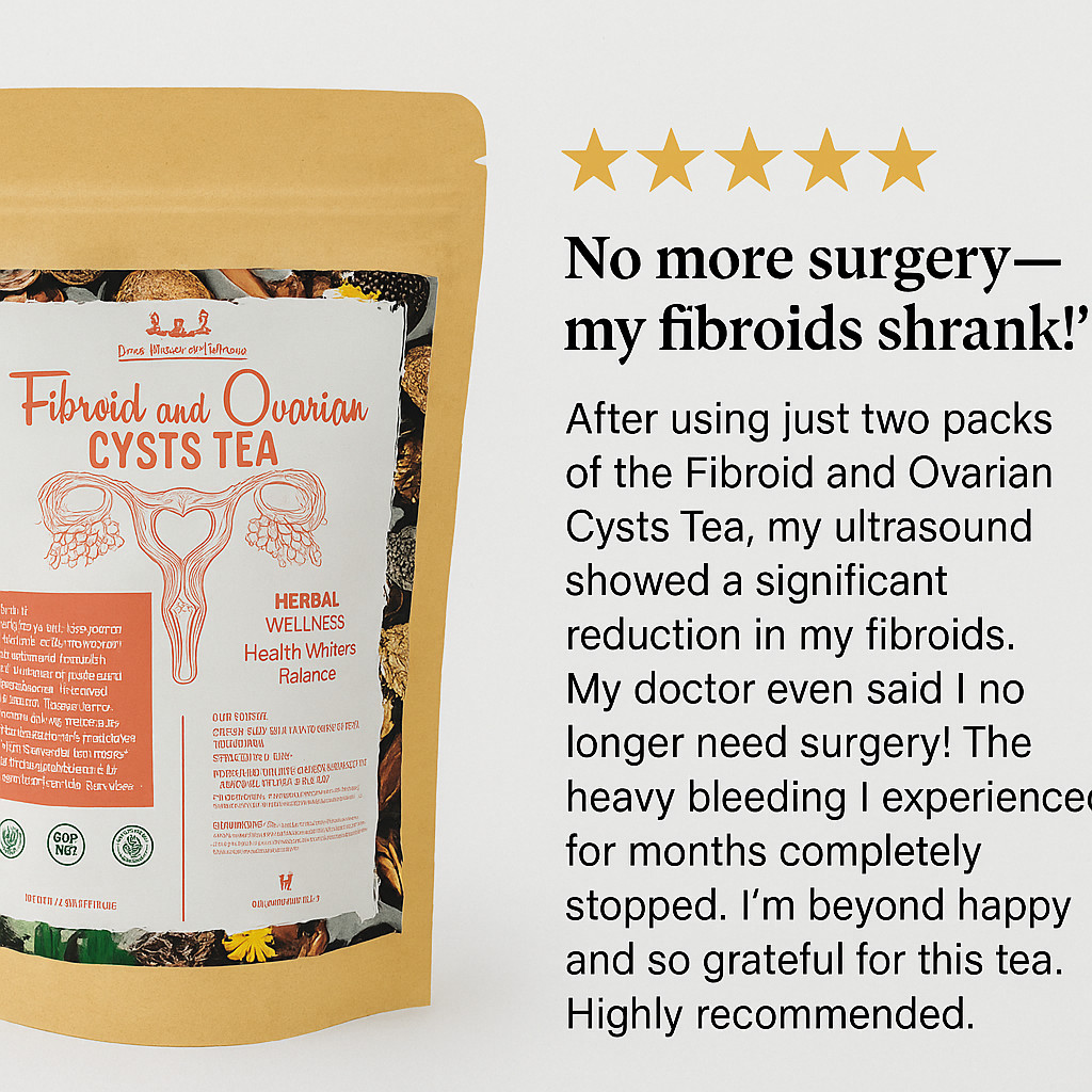 Fibroids and Ovarian Cysts TEA. POWERFUL JAMAICAN DETOX AND CLEANSE HERB TEA