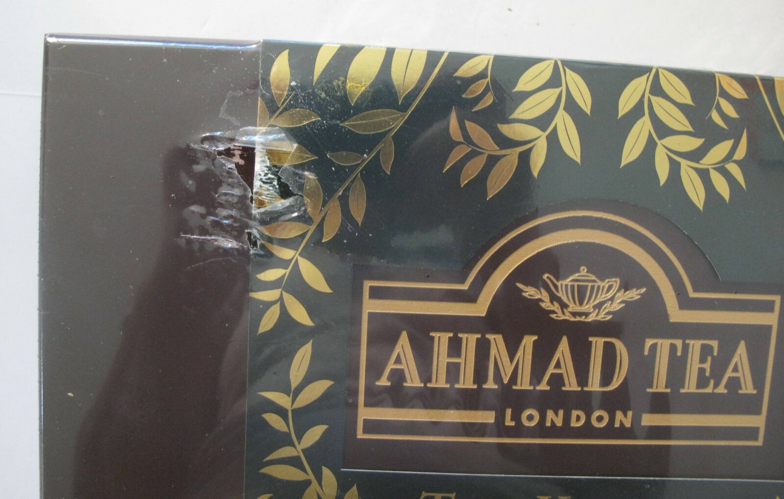 Ahmad Tea Keeper Wooden Box with 80 Assorted Tea Bags
