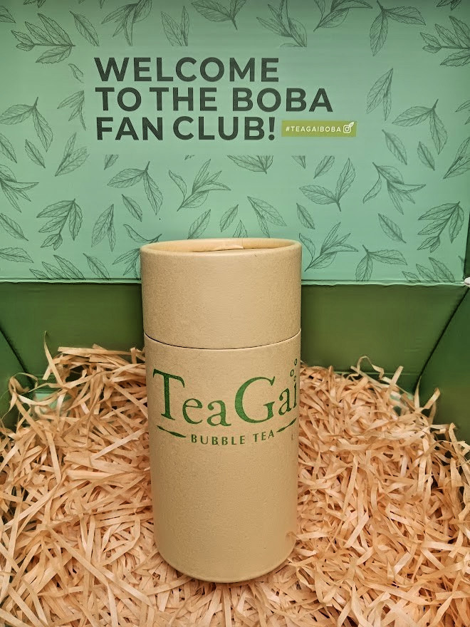 TeaGal Bubble Tea Kit w/ 4 Reusable Straws Earl Grey Black Jasmine Green