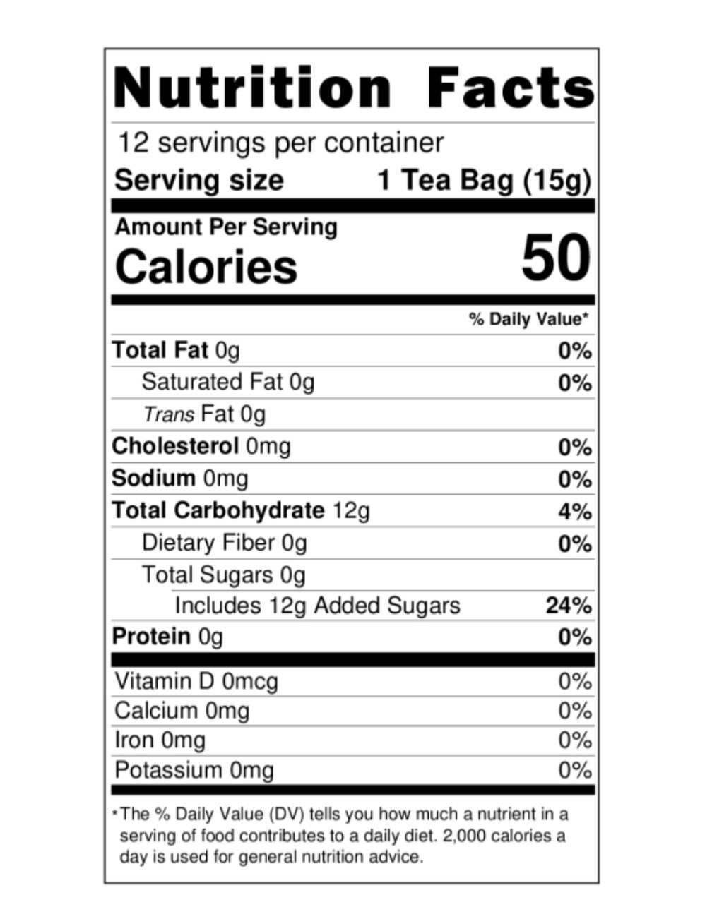 Earl Grey tea bags with home and sugar granules – True Honey Teas 12 tea bags