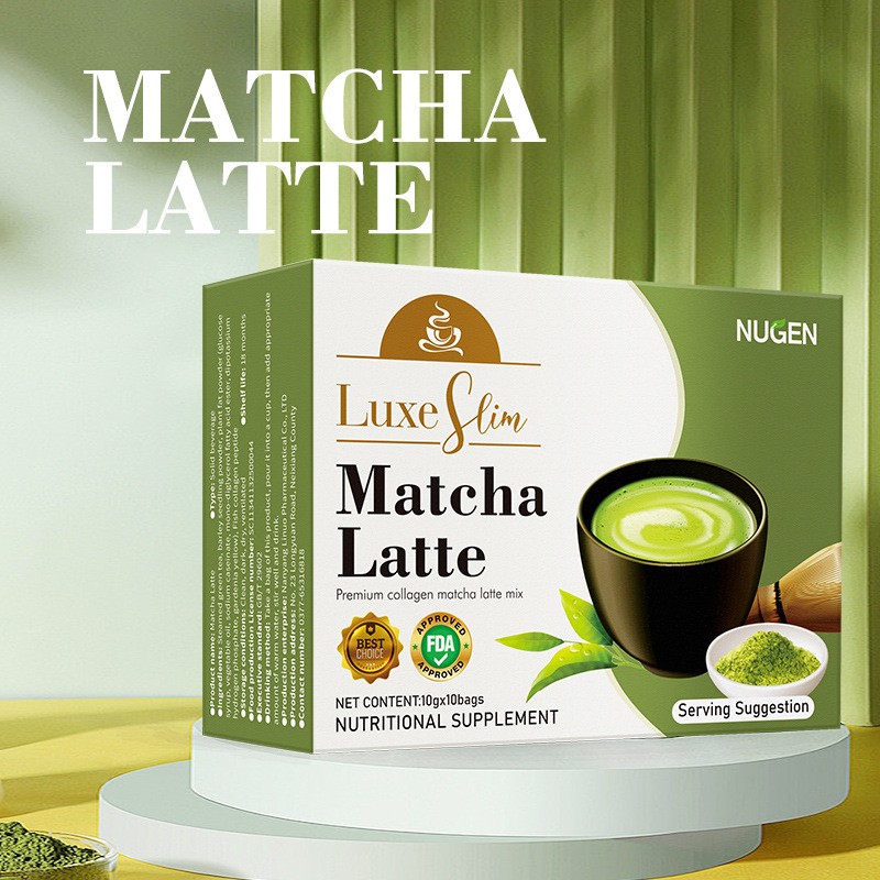 10pcs Southeast Asian Matcha Latte Instant Matcha Coffee Drink