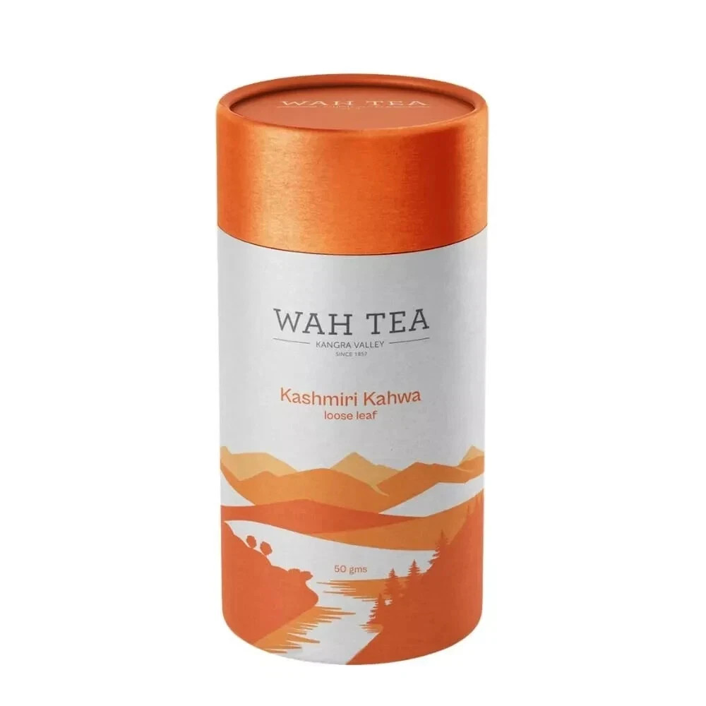 Wah Tea | Tubes (Kashmiri Kahwa Green Tea) 50g Free Shipping World Wide