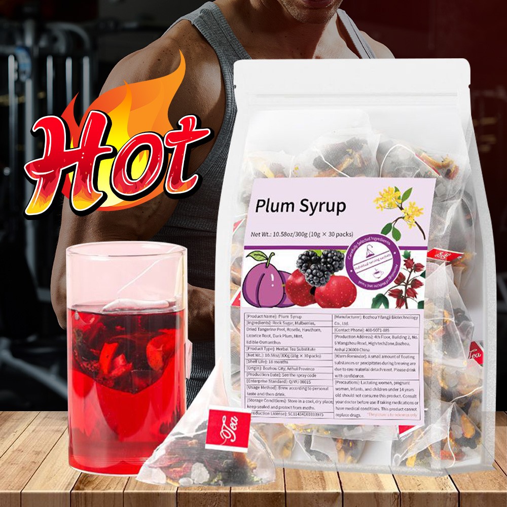 300g sour plum tea triangle bag – natural healthy herbal drink
