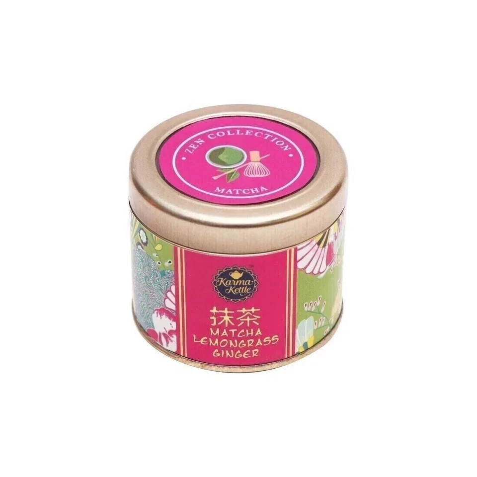 Karma Kettle Matcha Lemongrass Ginger Green Tea 50g