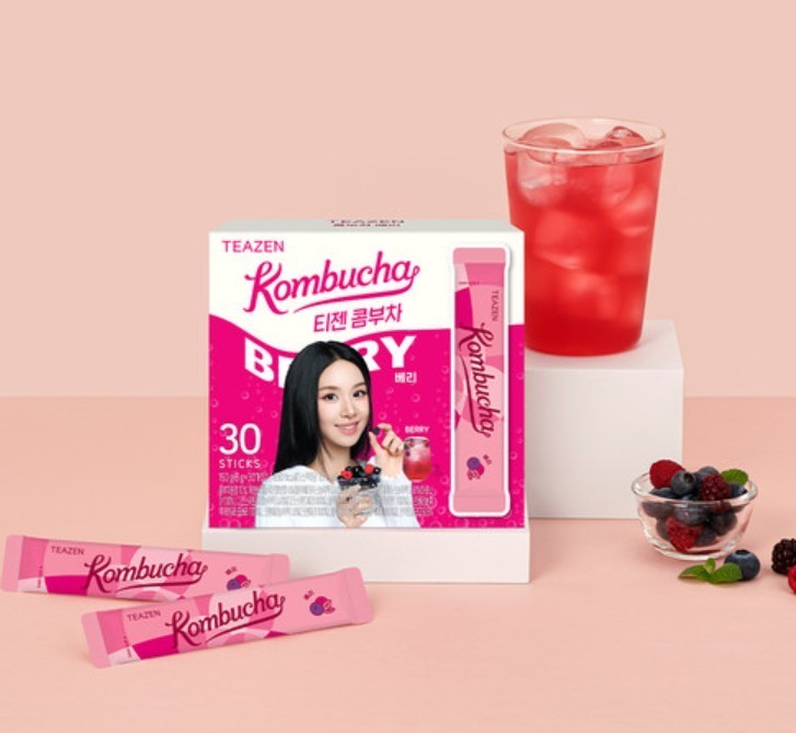 Kombucha – 30 Sticks 150g / (15 Types / Member-Themed) KOREA NO.1 Tea