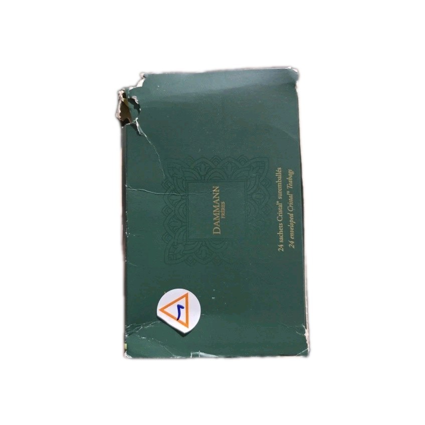 DAMMANN FRERES – Herbal Tea Peppermint – 24 Wrapped Crystal Tea Nags (EXP: 2028)