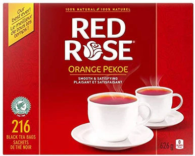 Red Rose Orange Pekoe Tea – 216ct/626g, (2 Pack) {Imported from Canada}