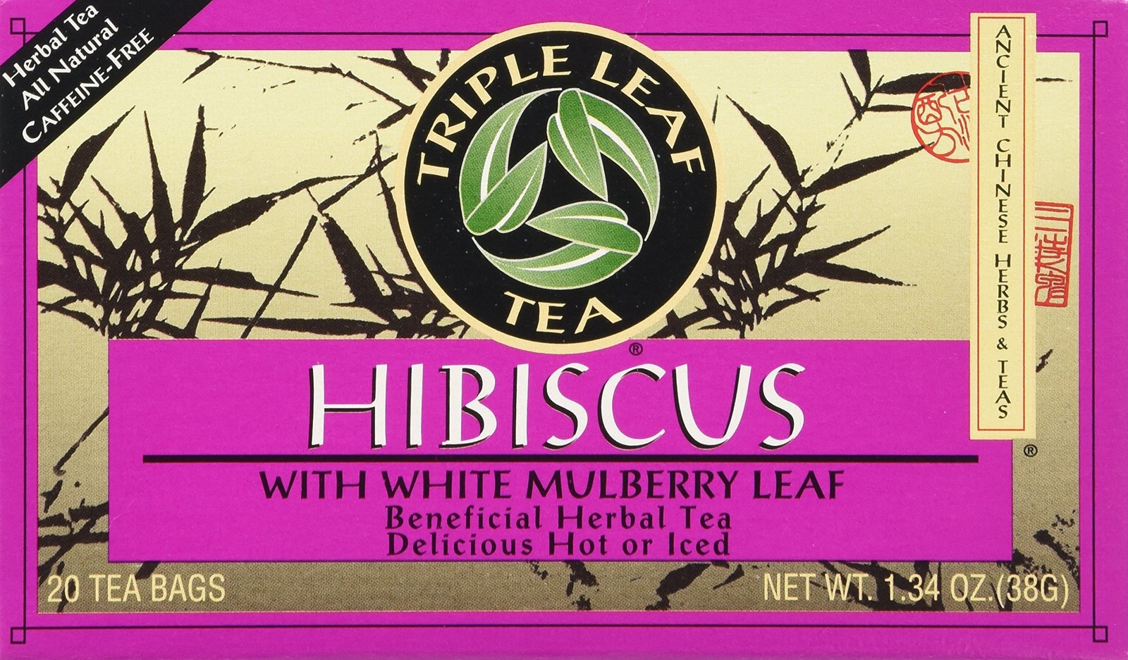 Bags Hibiscus White Mulberry, 1.34 Oz, 20 Count