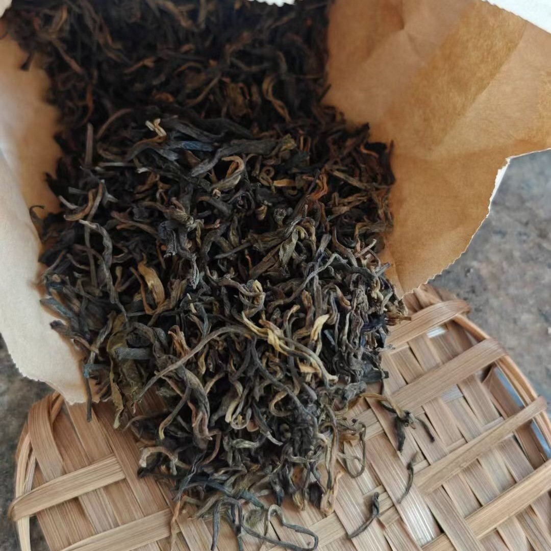 1990s Jiangcheng Pu-erh Tea 300g | Aged Wild Camphor Aroma Ancient Tree Basket