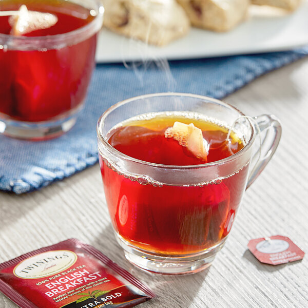 Twinings English Breakfast Extra Bold Tea Bags – 20/Box
