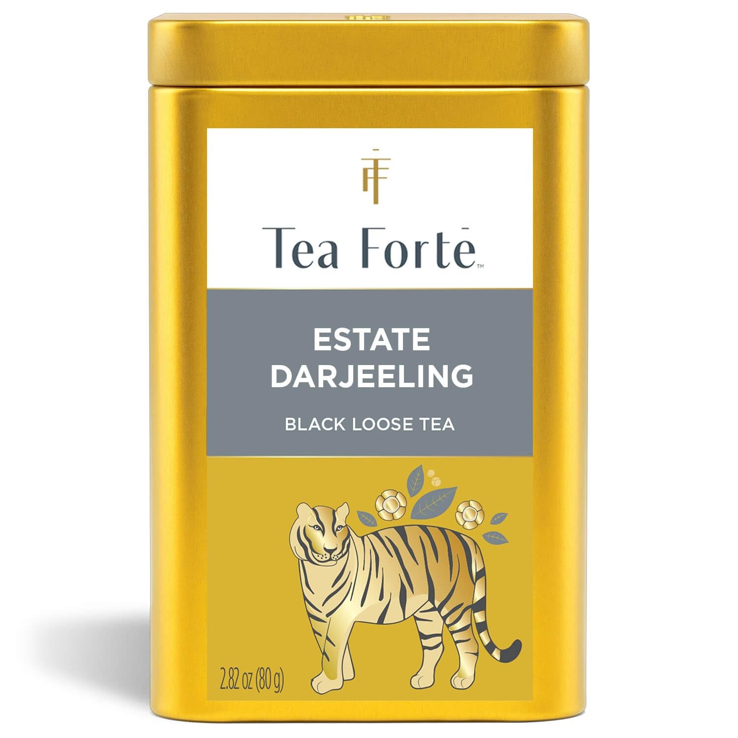Darjeeling Premium Loose Leaf Black Tea Blend Canister Caffeinated 35-50 Cups