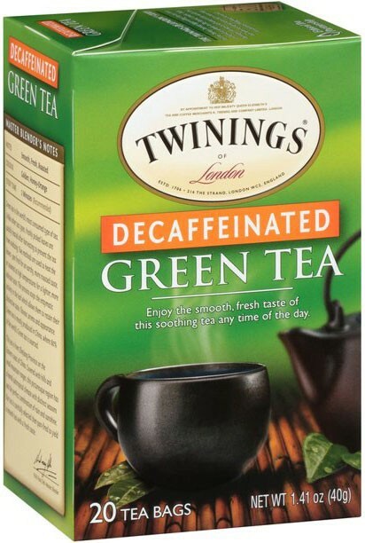 Twinings Decaffeinated Green Tea – 20 tea bags