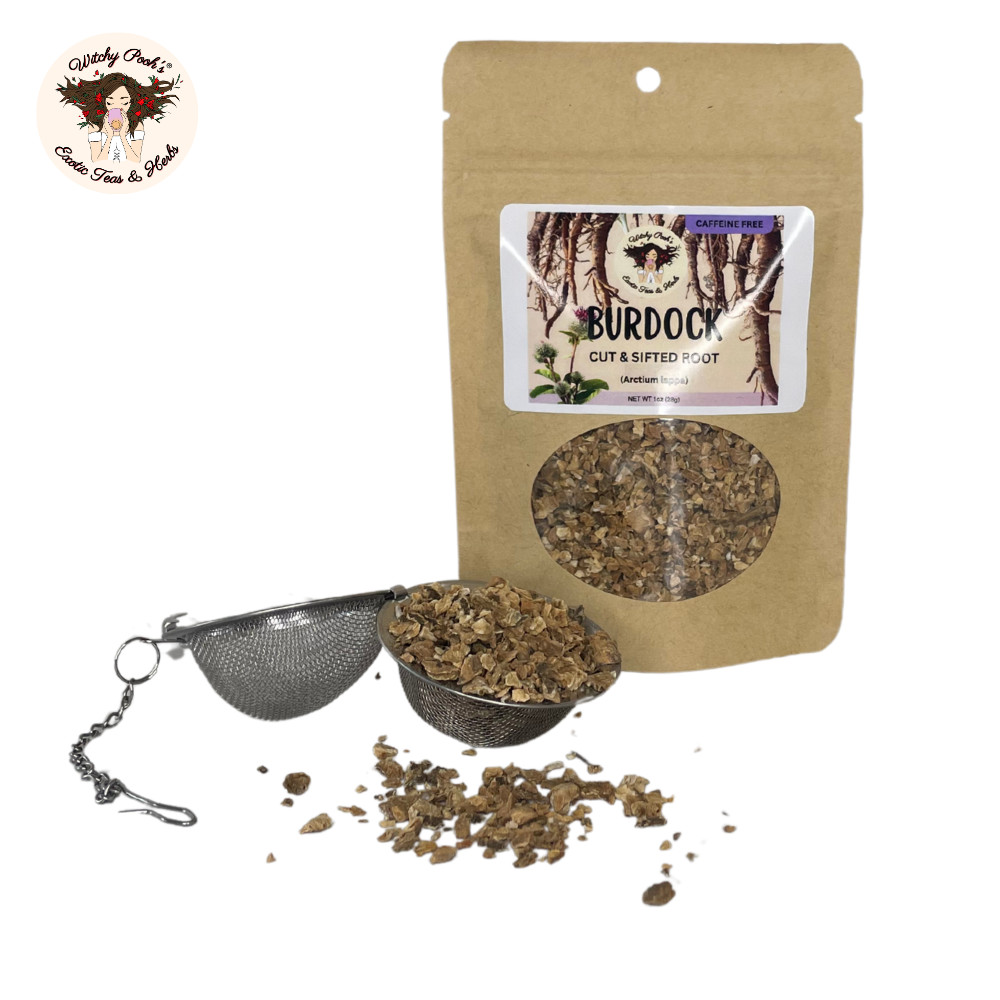 Burdock Root Loose Leaf Tea, Piece’s of Root