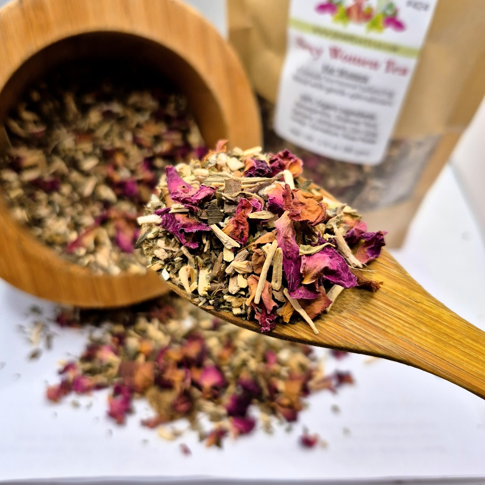LIBIDO TEA for women -hormonal balancing with gentle Aphrodisiacs for women