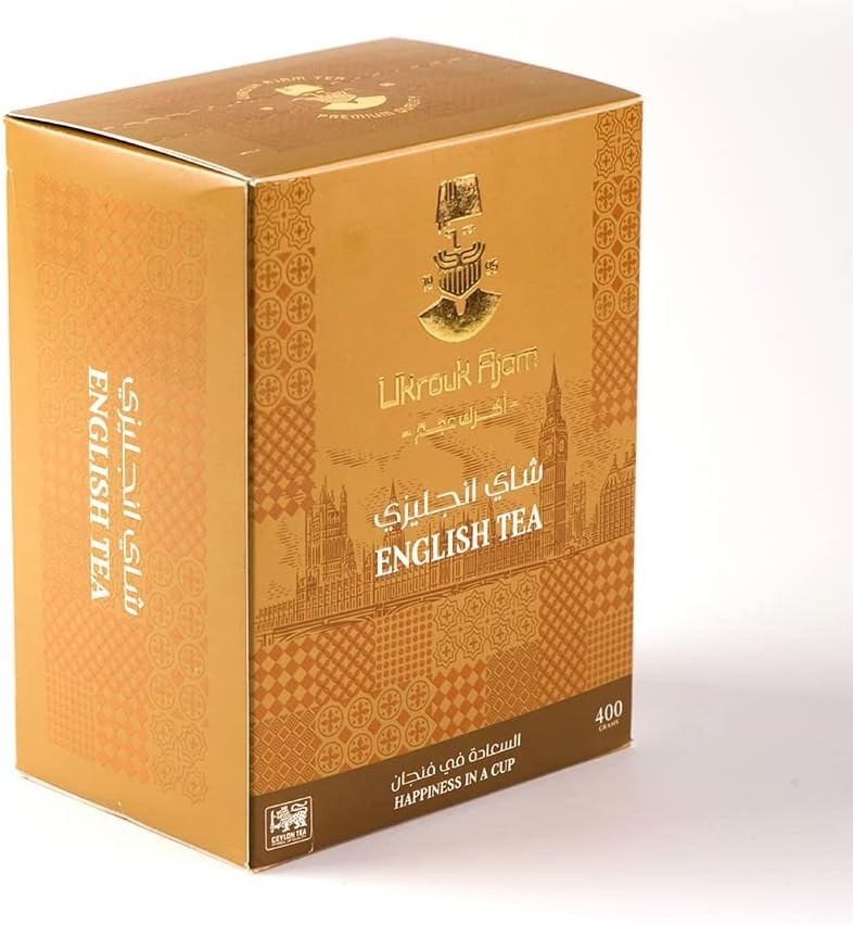 Ukrouk Ajam Pure Ceylon English Black Tea 400grams