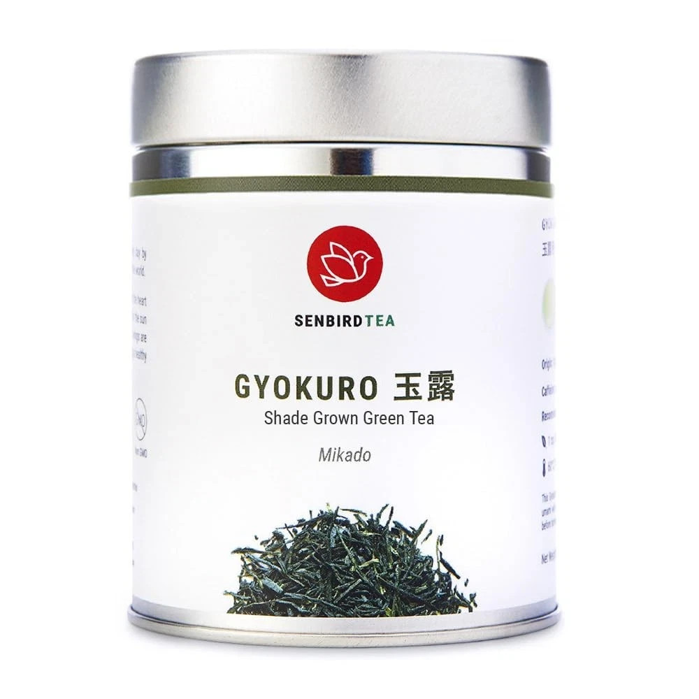 Senbird Premium Gyokuro – Japanese Shade Grown Green Tea – From Kyoto Japan -…