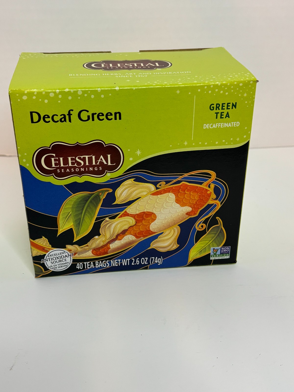 celestial decaf green tea – 6 boxes of 40 count tea bags