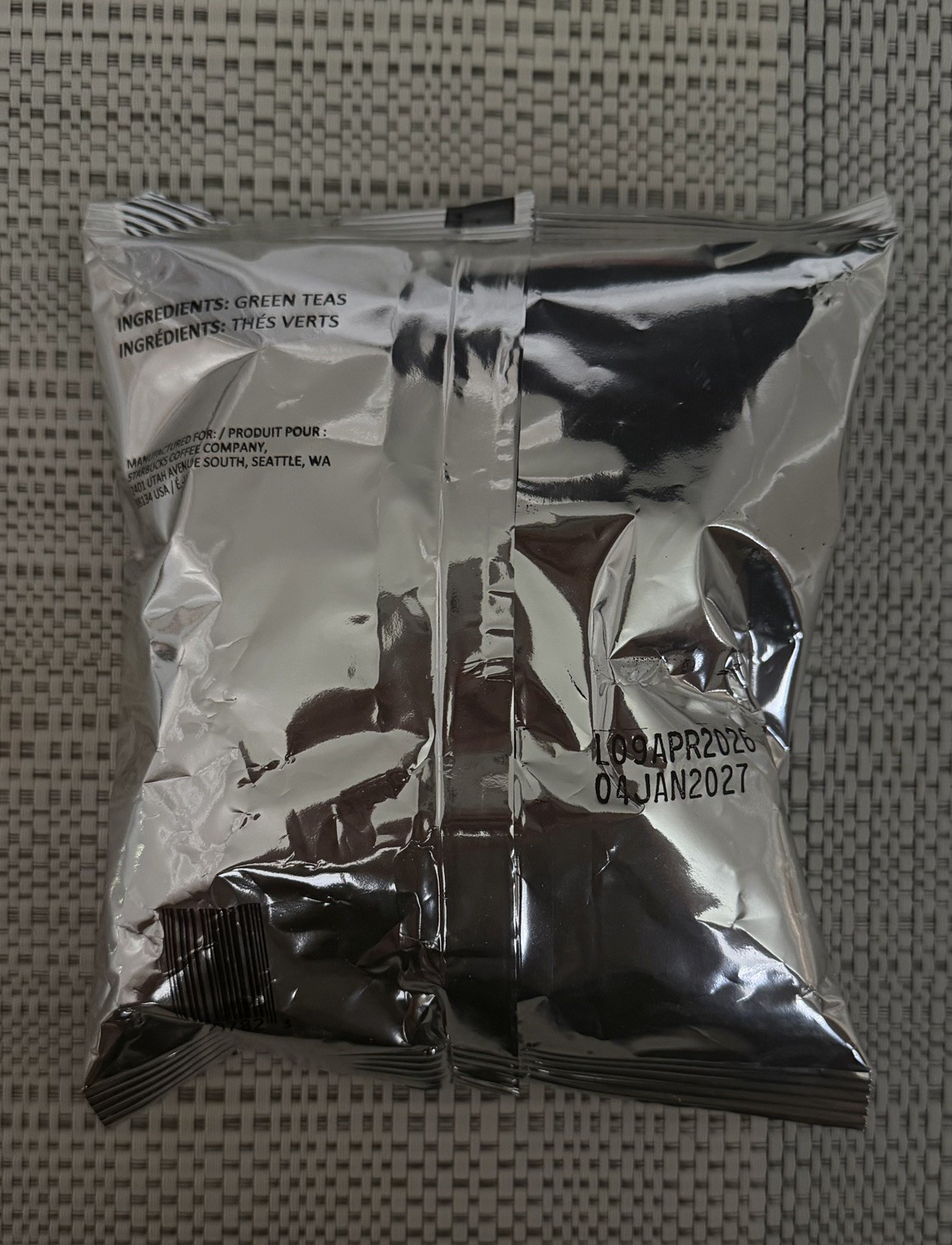 Starbucks Matcha Green TeaPowder EXP 01/04/27