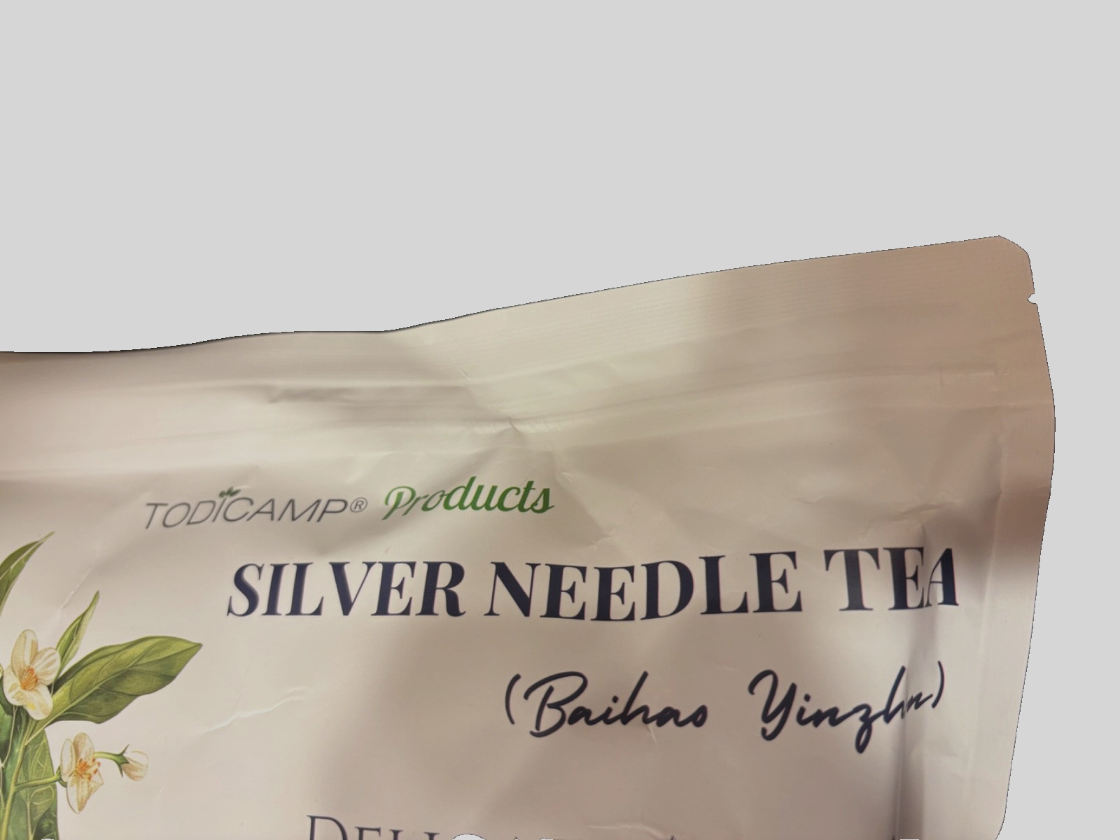 TODICAMP – SILVER NEEDLE WHITE TEA – 1 lb- BAIHAO YINZHEN – FUJIAN CHINA