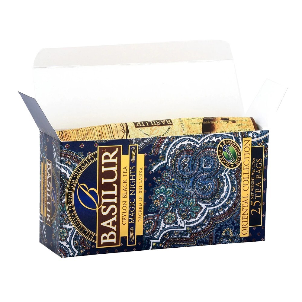Basilur Magic Night Orintal Tea collection Black Tea, 25 bags