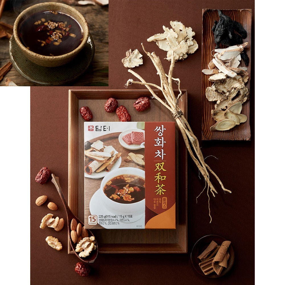 [Damtuh] Walnut Almond Adlay Tea/Jujube Tea/Ginger Tea/Ssangwha Tea 15 or 50 pcs