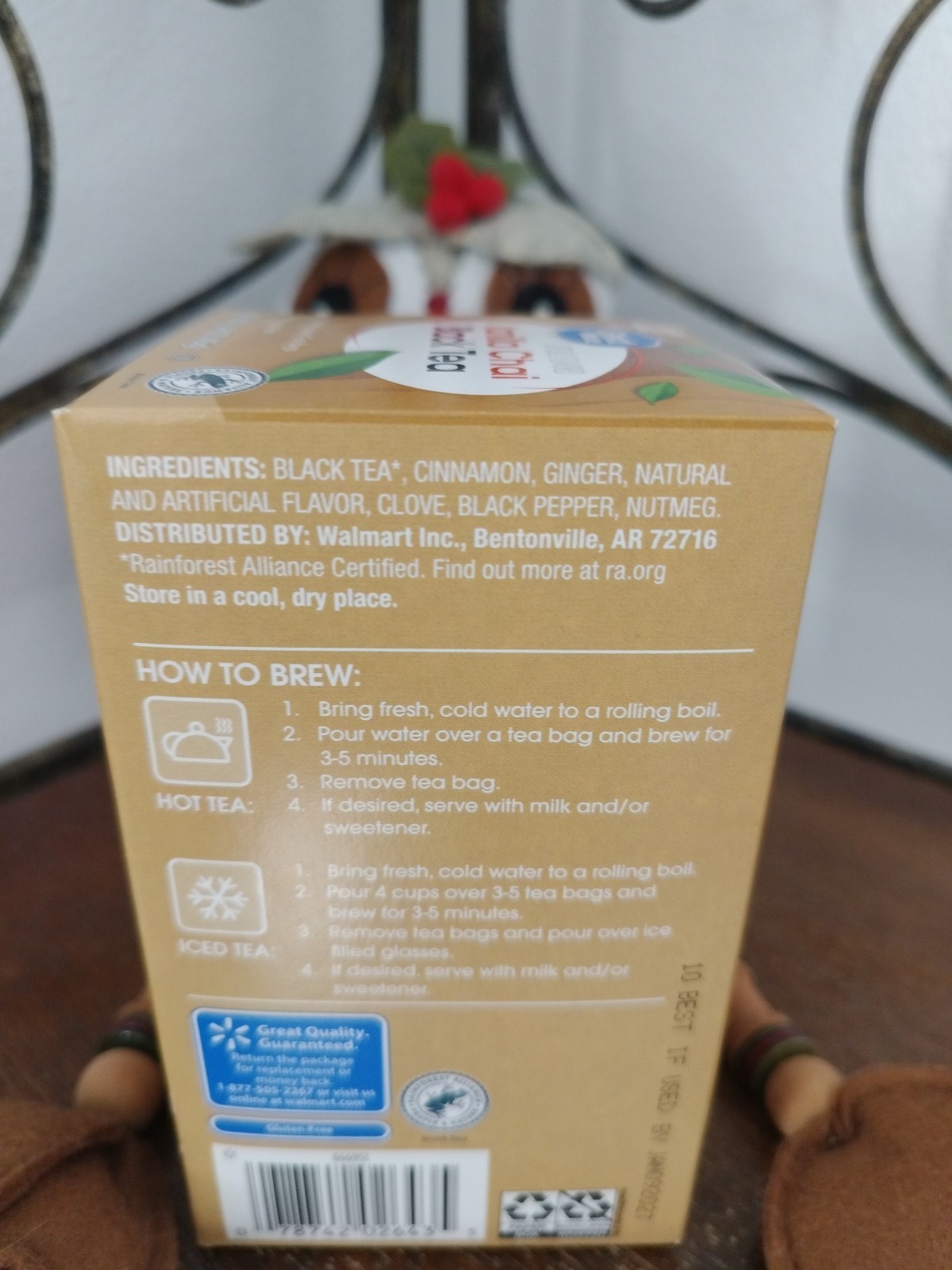 Vanilla Chai Black Tea Great Value