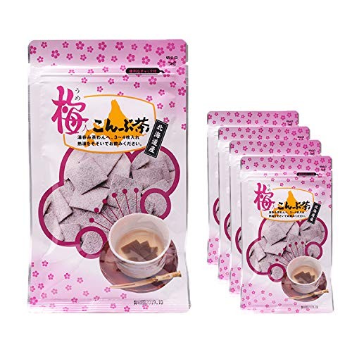 Plum-infused kelp tea made with kelp from Hokkaido 48g x 5 bags
