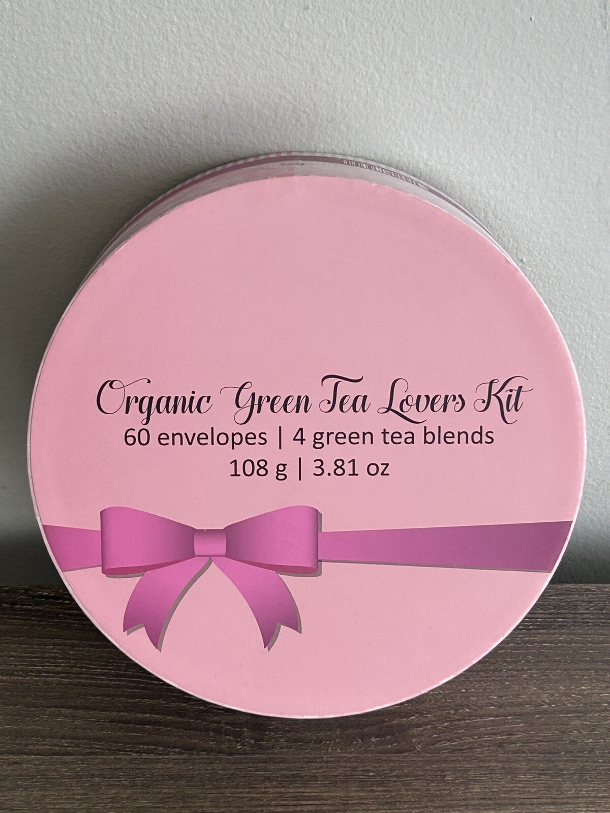 Touch Organic Green Tea 60 envelopes/4 green tea blends.