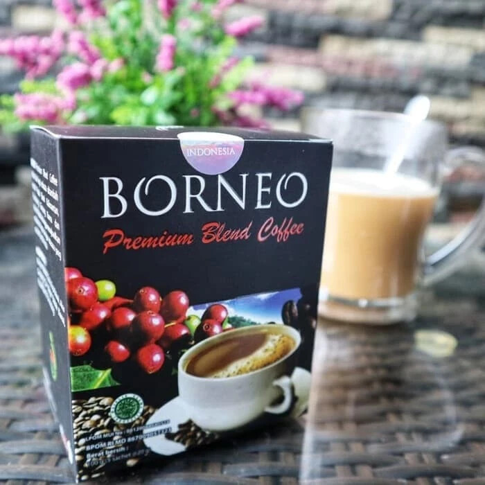 Borneo Coffee Ground Coffee Men’s Sexual Health Stamina Vitality 1BOX 5Pcs