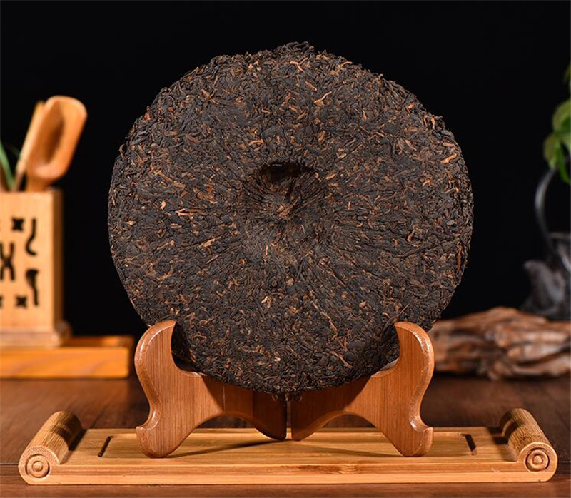 400g Yunnan Mengku Ripe Pu-erh Tea Gong Ting Royal Old Puer Cake Natural