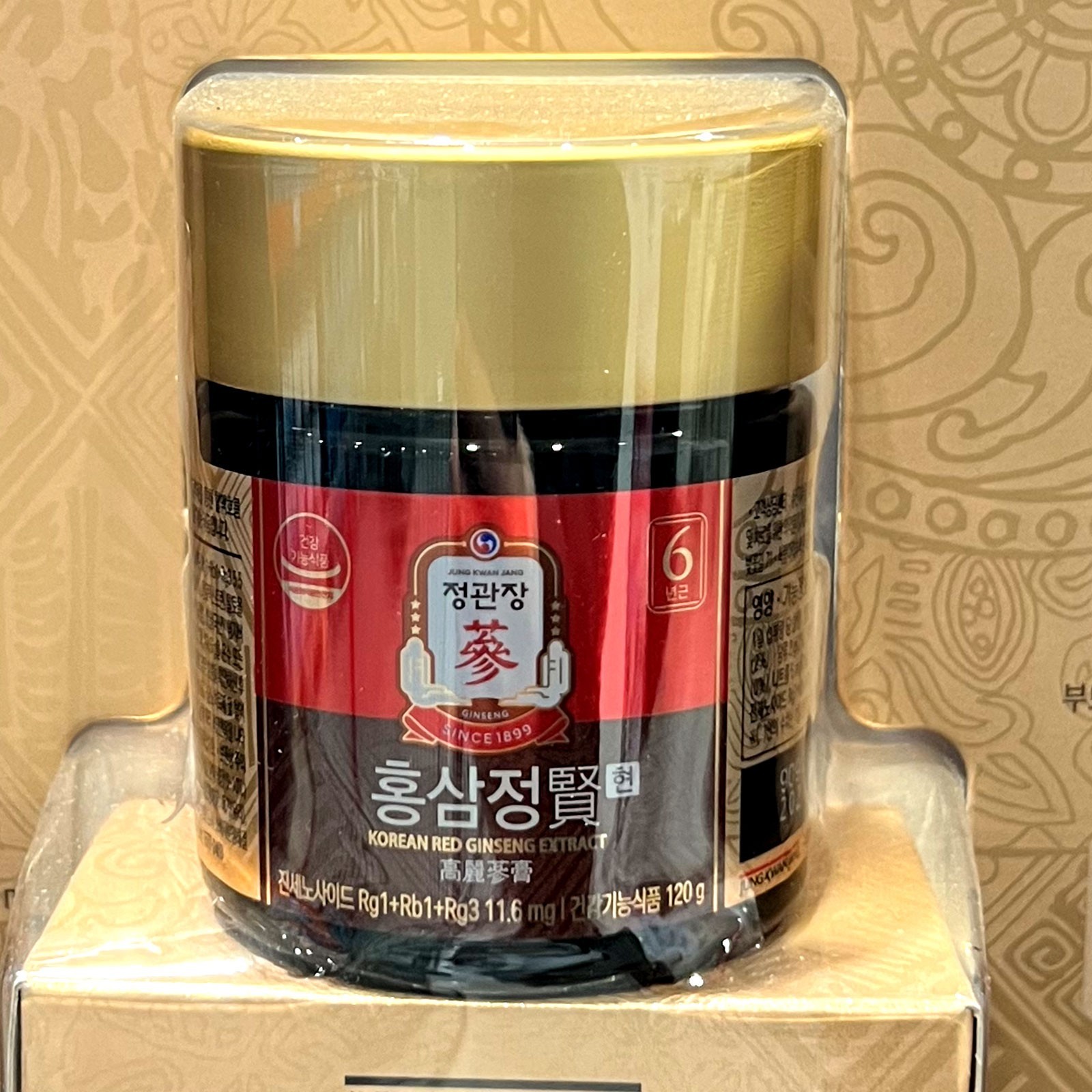 [KOREA] Jung Kwan Jang Red Ginseng 6Years Korean Red Ginseng Extract Hyun 120g