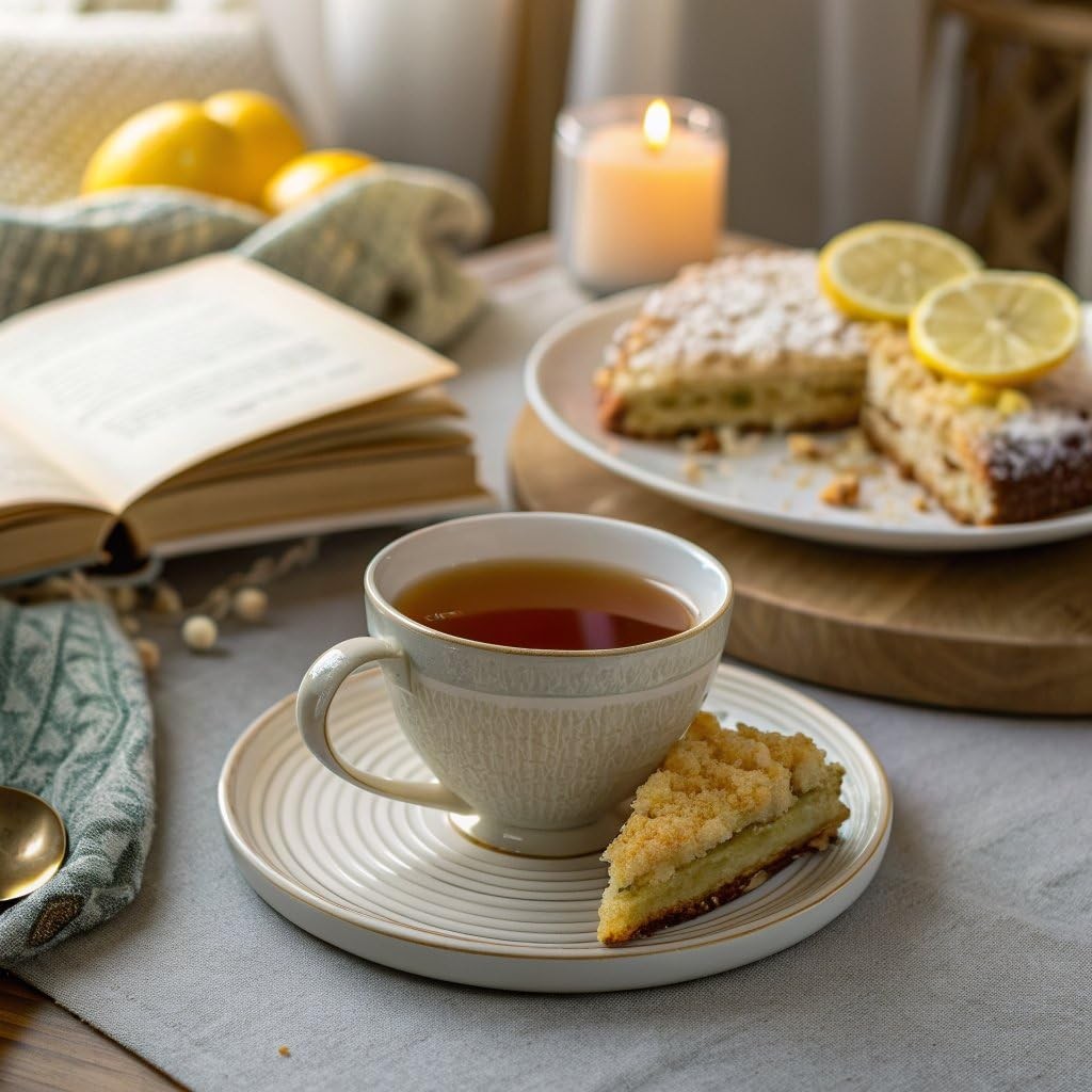 Sweet Temptations Dessert Tea Lemon Cake, Zero Carbs, Zero Sugar Bursting wit…