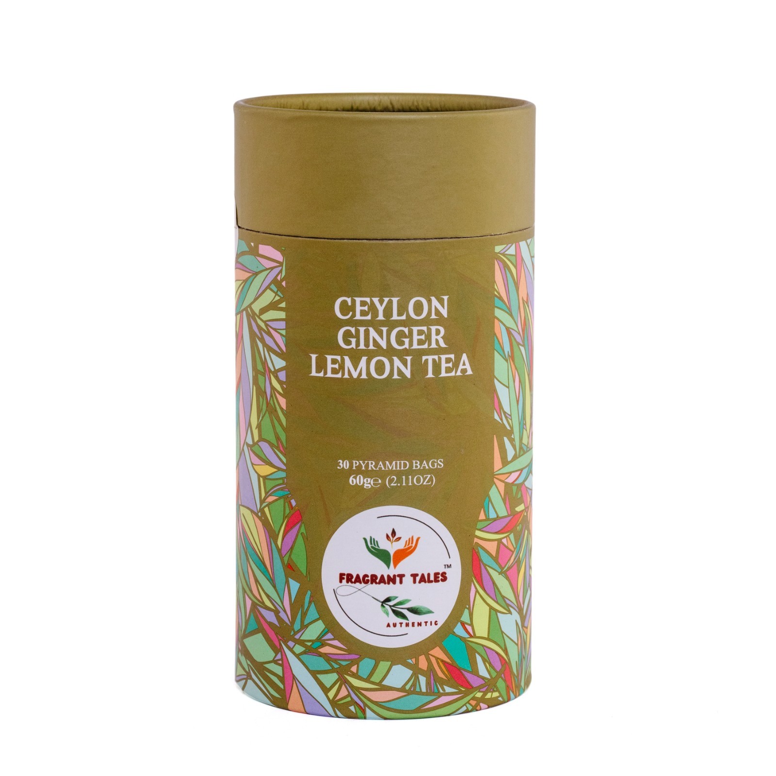 Premium Ceylon Black Tea (European Blend) | Subtle Ginger Lemon Infusion | 60g