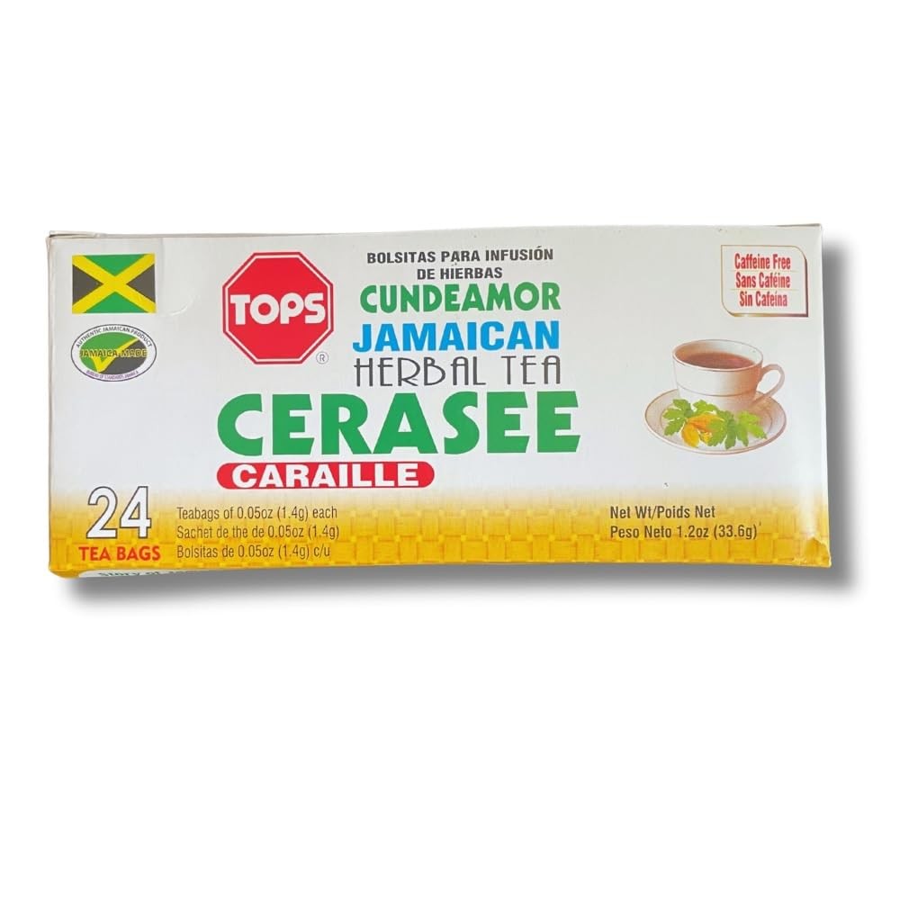 Jamaican Cerasee Tea Tops 24 Count (Pack of 1)