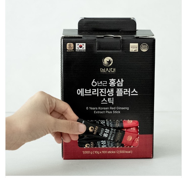 Korean 6 Year Every Ginseng Plus Stick 10ml x 100 stick (1000g)-Korea Ginseng