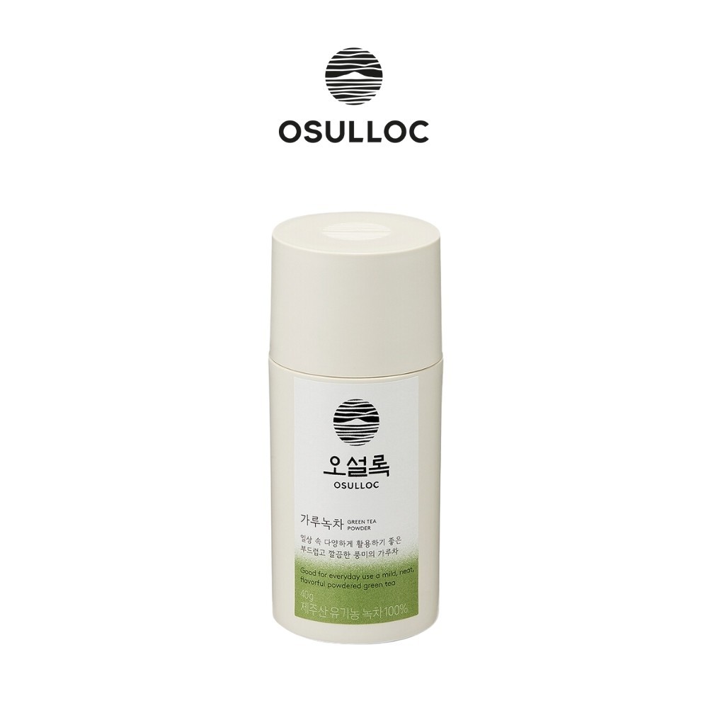 OSULLOC Green Tea Powder 40g Jeju Matcha for Tea Baking