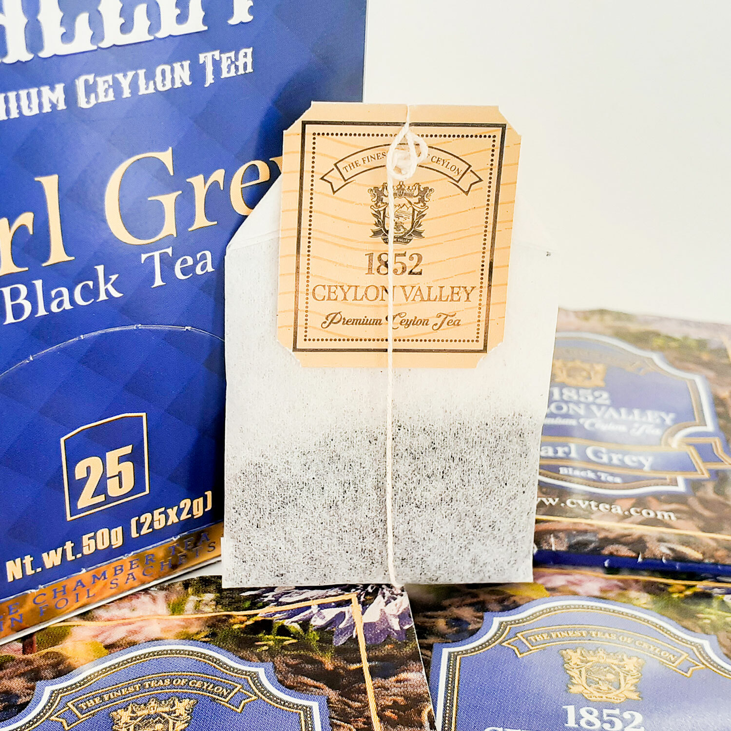 FRESH STOCK Ceylon Earl Grey – Double Chamber Black Tea Blend – Nice 4Boxes Pack
