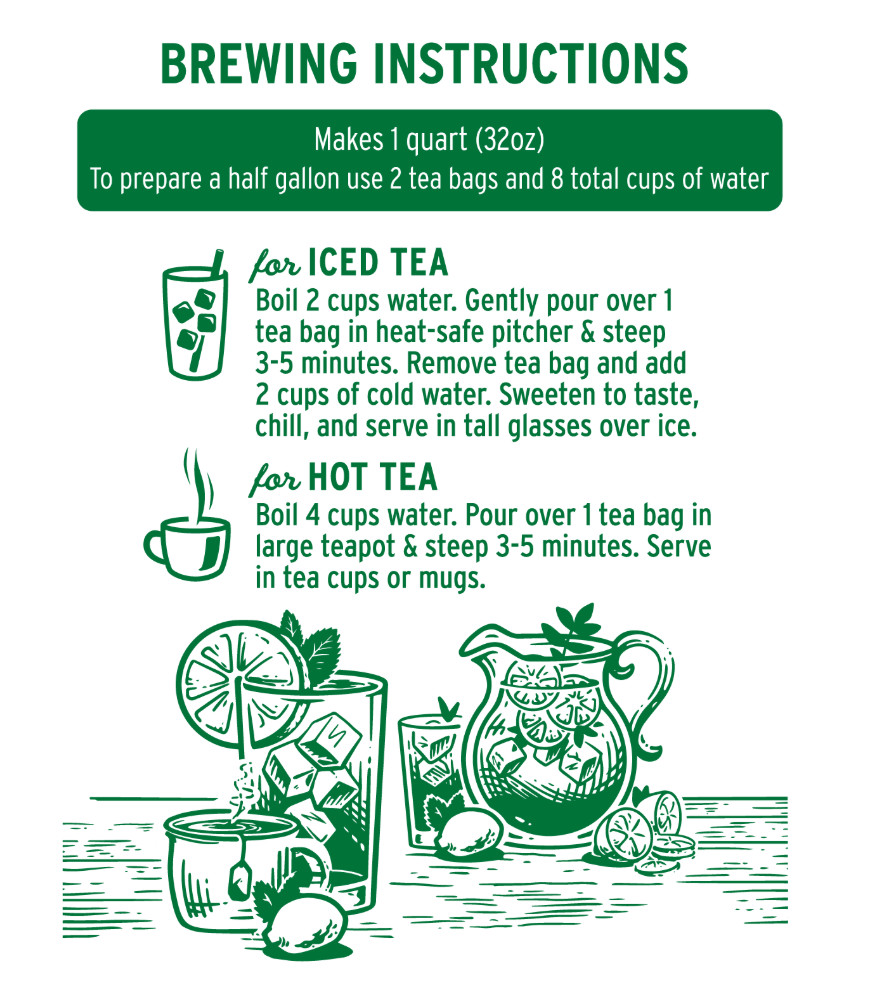 Luzianne Decaffeinated Black Iced Tea Bags, 48 Count free shipping!!!